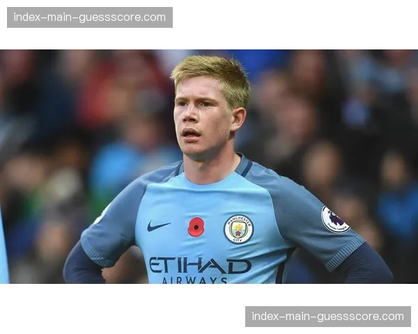 数据战报：曼城vs巴黎一役，德布劳内创造7次射门机会冠绝全场